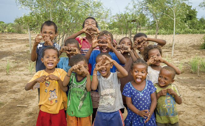 マダガスカルの子どもたち